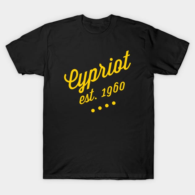 Cypriot T-Shirt by MessageOnApparel